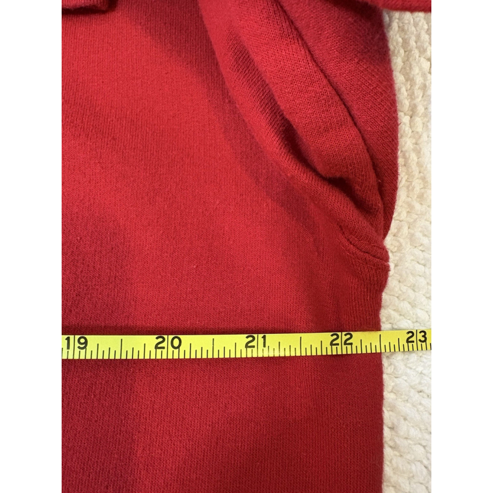Tom & Jerry SWEATER Size XL Womens Medium Red Graphic Print Long Sleeve Cartoon - Picture 4 of 7